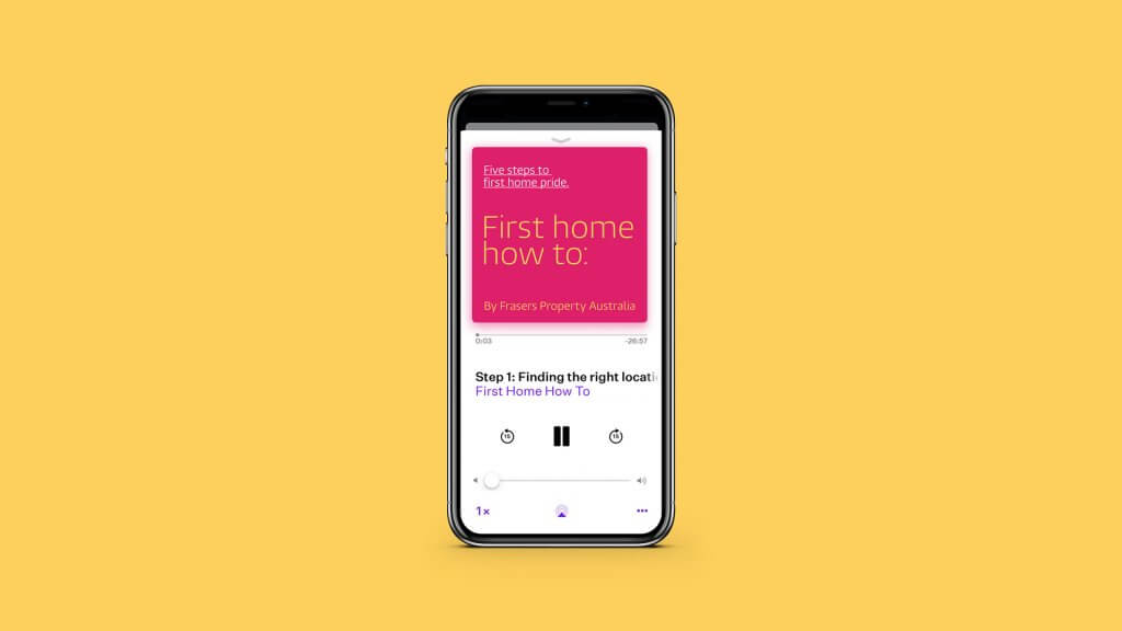 First Home How To five-part podcast