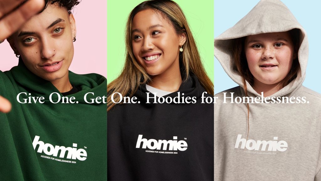 TS helps HoMie and Champion rework a classic retail offer to support homeless youth